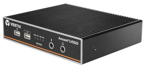 Image of Vertiv Cybex LV5520R-400 Longview 5520 KVM Extender Receiver Dual Head 4K