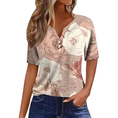 T-shirt Femme ETHKIA Col Rond Cover