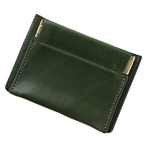 ASO KG-Y167 WALPAC 무통장 지갑 동전 및 카드 케이스 ITALIAN LEATHER GENUINE LEATHER MADE IN JAPAN