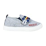 Zapatillas de Mickey - Fabricadas en algodón | Suela de goma - asegura que sean unas zapatillas antideslizantes