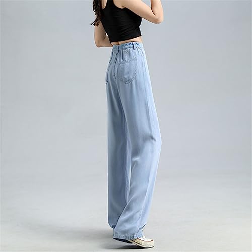 Ownwfeat Women's Jeans Wide Leg Loose Casual Denim Pants3