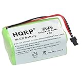 HQRP Battery for Uniden BEARCAT SPORTCAT BP-120 BP120 BP-150 BP150 Replacement plus HQRP Coaster
