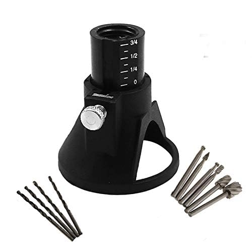 Image of DIY Craft 1 Kit, Lots Rotary Multi Tool Cutting Guide Hss Router Drill Bits Attachment Small Electric Grinding Sandpaper Combination Accessories (1)