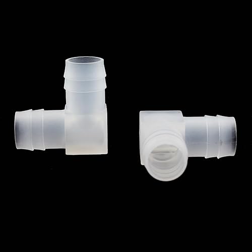 Miniatura 3 de TAODAN 5 púas de manguera de 12 pulgada codos de 90 grados L accesorios de púas iguales empalmes adaptadores de reparación adaptadores de unión para