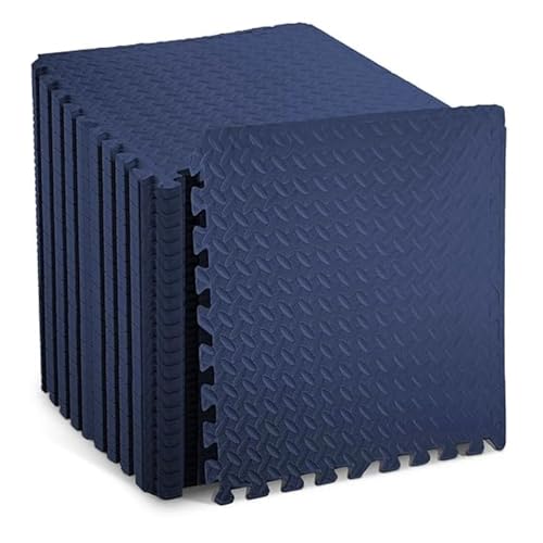 Image of 1 Inch /25mm Gym Floor mat Rubber for Heavy Workout Puzzle Floor mat for Home Exercise, Gym Equipment mat Interlocking Eva Foam Flooring Rubber Tiles Yoga, Kids Gym Mats for Floor