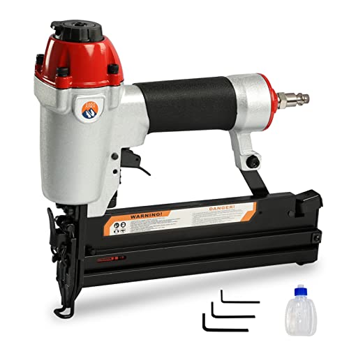 Zaraapex 2-In-1 18 Gauge 2 Inch Pneumatic Brad Nailer, Adjustable Exhaust, For Woodworking, And Diy Projects #TOP26