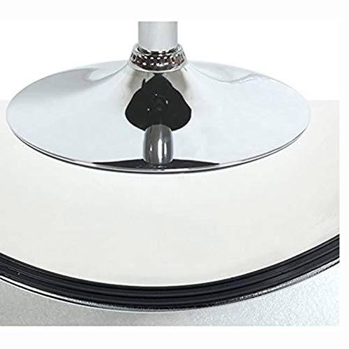 Tabouret de bar rotatif en métal blanc pour îlot de cuisine