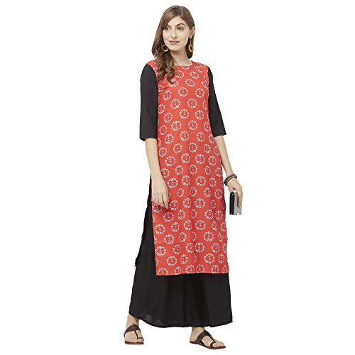 Image of LookMark Women's Crepe Kurta