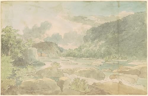 Impression Wall Art Harpers Ferry d'en bas par Doughty Tableau Moderne de Décoration 60x90