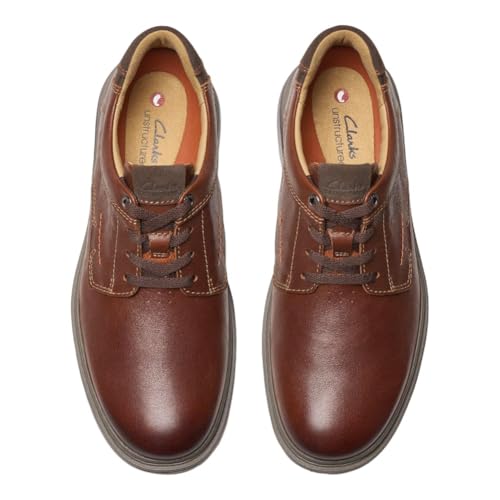 Clarks Clarks Men's Un Briley Pace Tan Leather 8 Medium