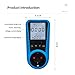 Plug and Socket Digital Ammeter Voltmeter AC Power Meter time watt Power Energy Tester Wattmeter(UK Plug Backlight)