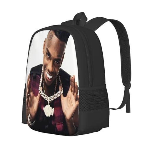 YNW Rapper Melly Backpack Fashion Laptop Bag Lightweight Work Daypack Hiking Backpacks Outdoor Shoulder Bags2