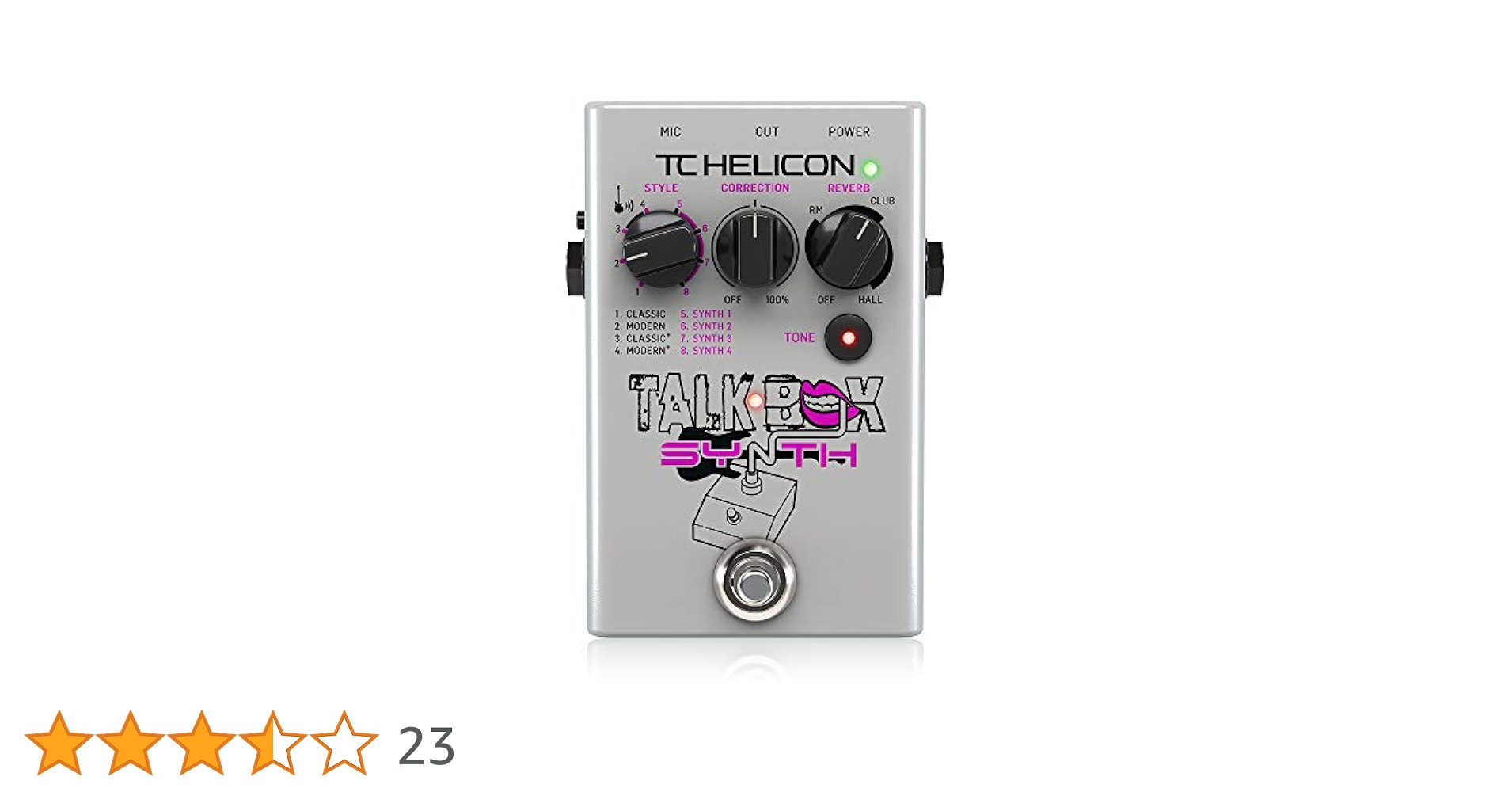 Amazon | TC Helicon ボーカルエフェクター トークボックス