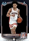 2025-26 Bowman Chrome Prospects #BCP-51 Brayden Burries Arizona Official Basketball Card in Raw (NM or Better) Condition
