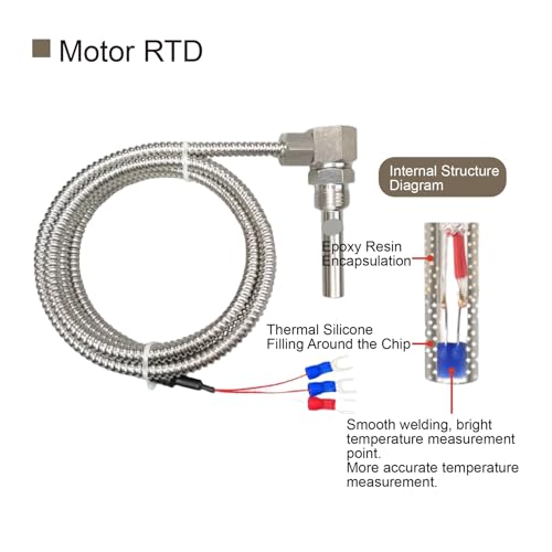 Sensor de temperatura Pt100 doble 3M para control exacto en inyección 6