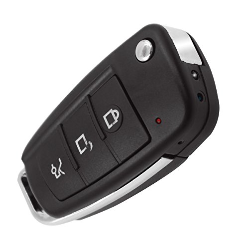 Sakalaka Hd 1080P Telecamera Spia Per Chiavi Auto Nanny Di Sorveglianza Nascosta Con Rilevamento Del Movimento Visione Notturna Per Uso Interno Ed Esterno-image