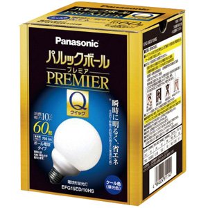 ■パナソニック★パルックボールプレミア昼白色★EFD15ED/10H★3個セット Panasonic パナソニック 電球形蛍光灯（蛍光ランプ） パルック