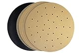 Paper Liners Compatible with NuWave Oven Pro, Pro Plus & Elite + Halogen Ovens Big Boss, Rosewill, NutriChef + Kitchen Oven Ranges | 100pcs Oven Safe Unbleached Parchments + Grill Mat by Infraovens (Convection Oven Compatible, Natural Unbleached)
