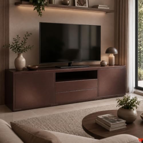 Image of WISDOM Brown Satin Matte Wallpaper Self Adhesive Peel and Stick Vinyl Contact Paper for Kitchen Cabinets, Wardrobe, Furniture, Table & Home Decor Decoration(20x48 in)