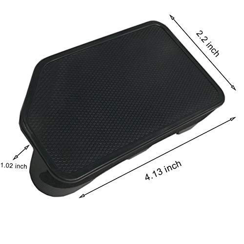 Moonlinks Bed Rail Stake Pocket Cover for 2014-2018 GMC Sierra 1500 and Chevrolet Silverado 1500/2500/2500HD/3500(Set of 2)