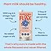 Manitoba Milling Company Vanilla Flax Milk| Unsweetened | 3000mg ALA OMEGA-3 | 2 Tbsp Flaxseed per Serving | 4g Protein & 3g Fiber | Non-GMO, Plant-Based, Non-Dairy| Shelf-Stable, 32 oz (Pack of 6)