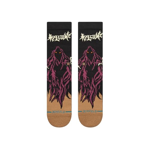 Skateboard Socks by Stance: Welcome Skateboards Skelly Large3
