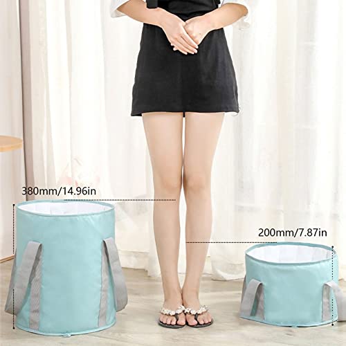 Balde plegable para spa de pies y lavado portátil miniatura 4