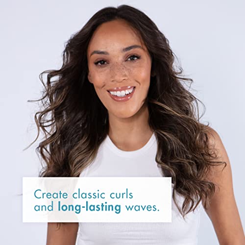 BaBylissPRO Nano Titanium Curling Wand, 1\" Compact Travel Size Professional Hair Wand Curling Iron for Long Lasting Curls, Creates the Perfect Curls for All Hair Types