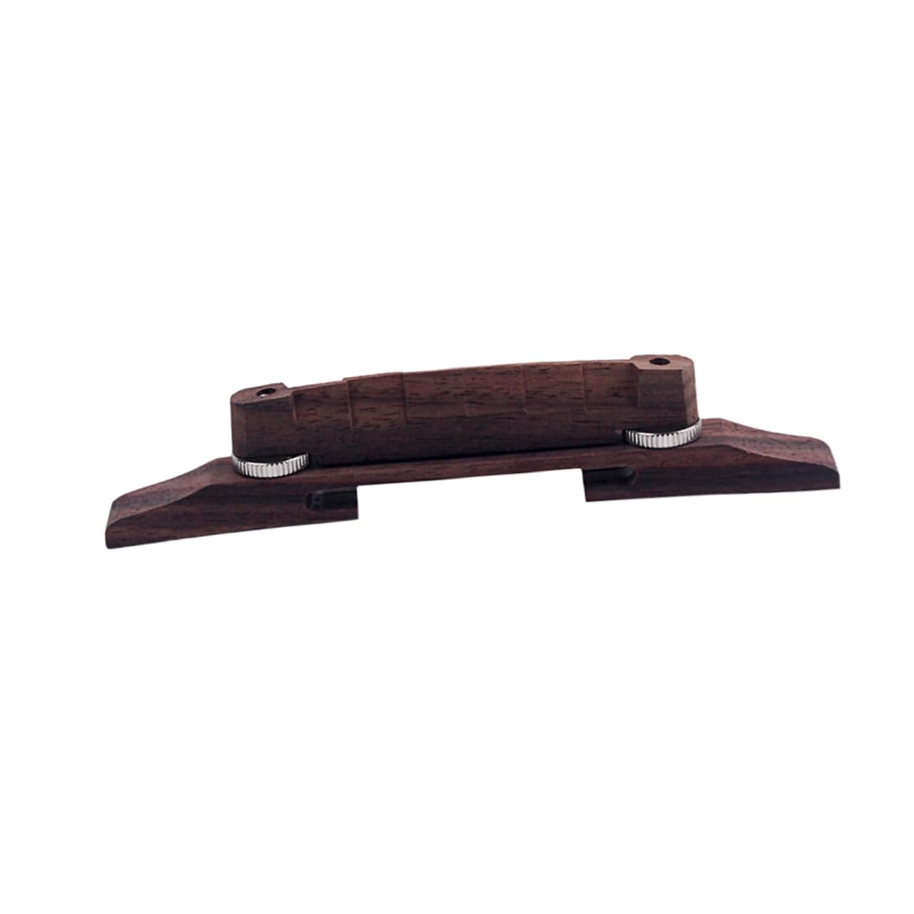 VICASKY 3 Piezas puente de guitarra para bajo puente de rodillos de guitarra puente de bajo Puente de guitarra con puente de guitarra de palisandro De madera Brown