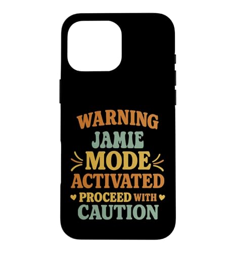 JAMIE Personalized Women's Gift Custom JAMIE �X�}�z�P�[�X iPhone 16 Pro Max �p