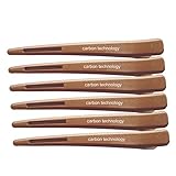 Perfekter Halt Sanshin Carbon Abteilclips 12 cm ROSEGOLD 6 Stück