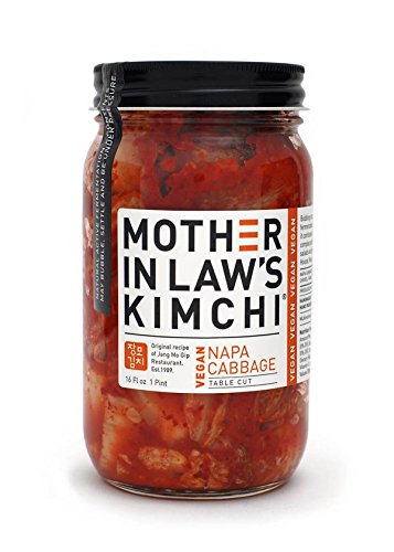 Miniatura 1 de Mother In Laws Kimchi Vegan Napa Col Kimchi, 16 onzas líquidas, 6 por caja.