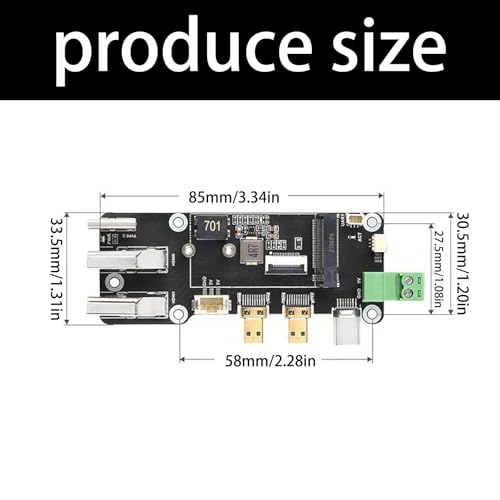 Carte PCIe double sortie 4K adaptateur extension processeur informatique - 3