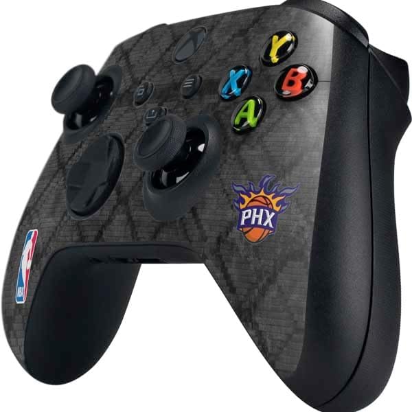 Skinit Decal Gaming Skin Compatible with Xbox Series X Controller - Officially Licensed NBA Phoenix Suns Dark Rust Design