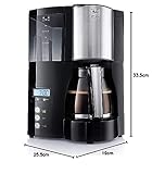 Melitta Optima Timer 100801 Filter-Kaffeemaschine mit Timer Funktion, schwarz - 9