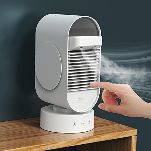 【COME REGALO】 Questo ventilatore portatile per condizionatore d'aria può fare un regalo premuroso per amici o familiari che hanno bisogno di un ambiente confortevole e fresco e rilassante in estate