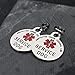 Service Dog TAG Small Breed Premium Double Sided Dog Identification .999 inch Engraved -Bold Protected Under Federal Law with Medical Alert Symbol Easily Attach to Collar Harness and Service Dog Vest