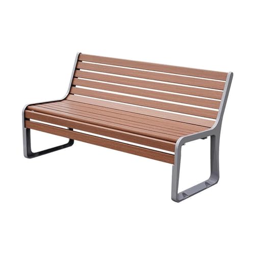 Banc de jardin en métal résistant au gel et à la pluie