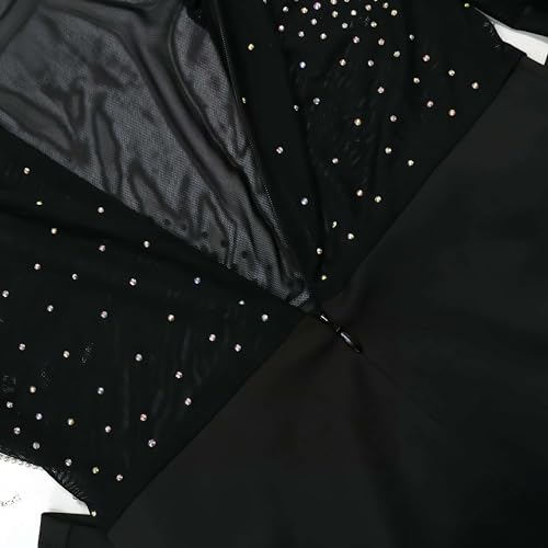 Image of Figdaw High Slit Sexy Evening Gowns Long Prom Dress for Women Formal Elegant