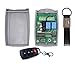 Receptor Universal para Puerta de Garaje Radio Receptor 433.92 MHz en Autoaprendizaje 2 Canales Código Fijo Y Rolling Code 3A 12-24V AC-DC
