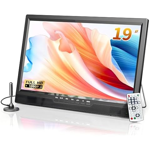 Desobry 19 Inch Portable 1080P TV Cover