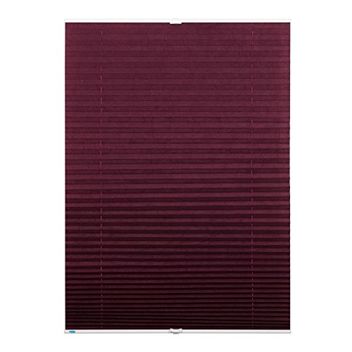 K-Home Palma Store plissé Klemmfix - 25 x 130 cm (l x L) - Crème