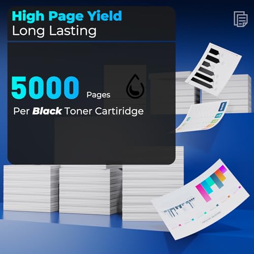 Image of 89A Black Toner Cartridges Compatible for HP 89A CF289A 89X Toner, 2 Pack | Compatible for Laser Jet Enterprise M507 M528 Series Printer,Long-lasting,5000 Pages