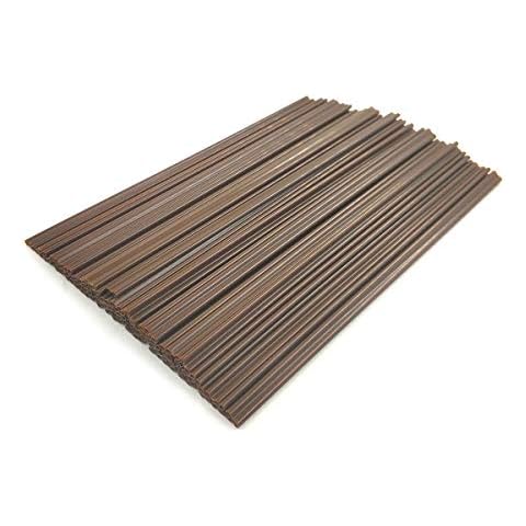 Daycount 500pcs/set Disposable Two-place Sucker Straws Stirrer Coffee Drinking Straws, Plastic Coffee Stiring Stick for Cafe, Restaurant, Home Use 7'' Cover