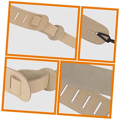 Sangle de guitare soulagement épaule Abaodam cuir robuste pour concert long