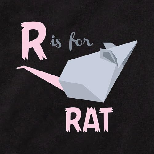 CafePress R is for Rat Cute Infant Bodysuit Baby Romper Dark2