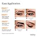 Godefroy Instant Eyebrow Color, Medium Brown, 0.18 ounces, 12-weeks of long lasting, 3-applications per kit, 3 Count (Pack of 1)