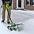 Earthwise SN70016 Electric Corded 12Amp Snow Shovel, 16" Width, 430lbs/Minute