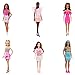 Barbie Fashionistas Doll #218 with Long Blue Hair Wearing Removable Rainbow Top & Teal Skirt, 65th Anniversary Collectible Toy