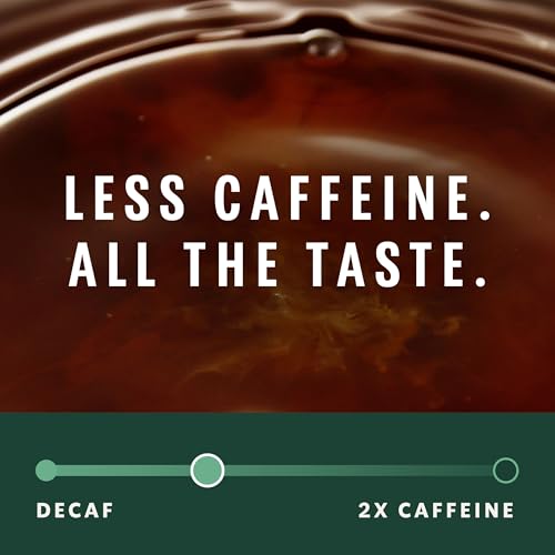 Image of Starbucks K-Cup Coffee Pods, Medium Roast Hot or Iced Coffee, Half-Caff House Blend, 60 Keurig Pods